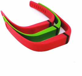 Set 3 bratari TPU pentru Fitbit Flex Marime S