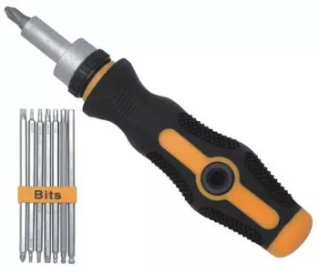 Set de biti cu surubelnita Wert 2256 16 bucati 