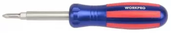 Set de biti si surubelnita 6 in 1 Workpro W021175 