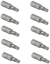 Set de biti torx JeTech T25 25 mm 10 buc 
