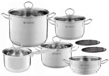 Set oale inox 11 piese AMBITION Acero 