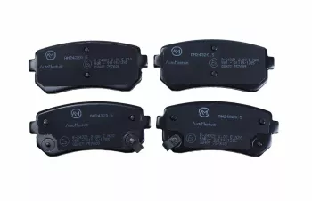 Set 4 placute de frana AutoMentum AM24320.5 pentru KIA PICANTO TA 2011- Axa spate - RESIGILAT 