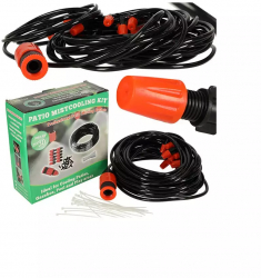 Sistem de irigare ideal pentru gazon gradina terasa din plastic perdea de apa duze reglabile 15 m 