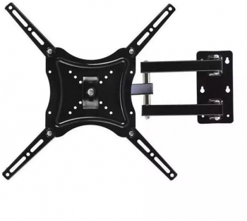 Suport TV De Perete HDL-117B-2 SIKS Cu Doua Brate Reglabil 14-55 Inch Maxim 50 Kg Negru 