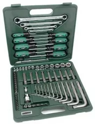Trusa de scule combinata Mannesmann 29140 76 piese 