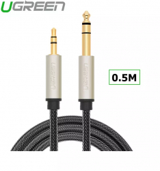 UGREEN Cablu audio Jack 3.5mm Male la 6.35mm Male Lungime 0.5 Metri 