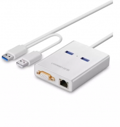 USB 3.0 Multi-Display Graphic Card 1000 Gigabit Ethernet UG161