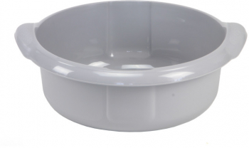 Bol plastic cu maner 28cm gri DOMOTTI Sara 