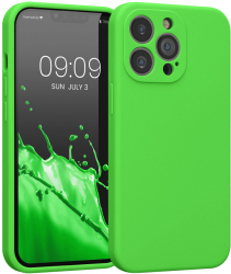 Husa Kwmobile pentru Apple iPhone 13 Pro Silicon Verde 59360.159 