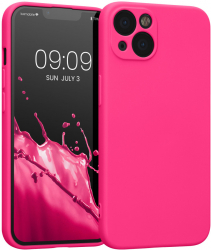 Husa Kwmobile pentru Apple iPhone 13 Silicon Roz 58954.77 