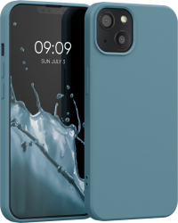 Husa Kwmobile pentru Apple iPhone 13 Silicon Verde 55948.207 