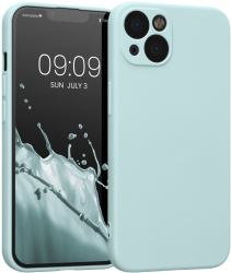 Husa Kwmobile pentru Apple iPhone 13 Silicon Verde 58954.200 