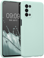 Husa Kwmobile pentru OPPO A74 5G/A54 5G Silicon Verde 57571.200 
