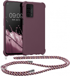 Husa Kwmobile pentru OPPO A74 5G/A54 5G Silicon Violet 58012.187 