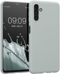 Husa Kwmobile pentru Samsung Galaxy A13 5G Silicon Verde 58919.200 