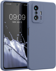 Husa Kwmobile pentru Xiaomi 11T/11T Pro Silicon Albastru 56573.12 