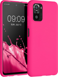Husa Kwmobile pentru Xiaomi Redmi Note 10/Redmi Note 10S Silicon Roz 54541.77 