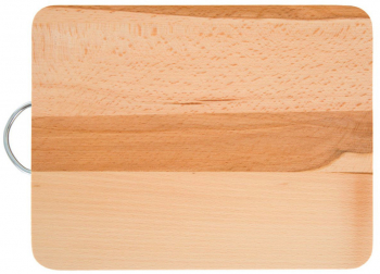 Tocator din lemn cu maner metalic 31x24cm DOMOTTI Woody 