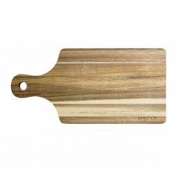 Tocator dreptunghiular din lemn de salcam 32.5x16cm AMBITION Parma 
