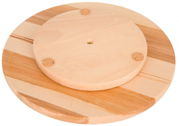 Tocator rotativ din lemn 30cm DOMOTTI Woody 