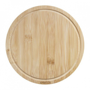 Tocator rotund din bambus 28cm AMBITION Paloma 