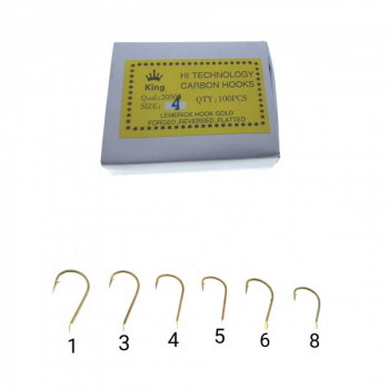 Carlige/Ace galbene king set Hakuyo Nr.4