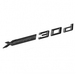 Emblema XDrive 30d negru pentru BMW 