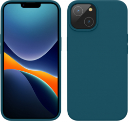 Husa Kwmobile pentru Apple iPhone 14 Silicon Verde 59071.57 