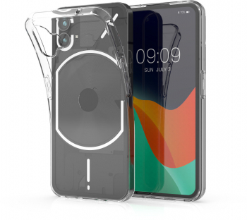 Husa Kwmobile pentru Nothing Phone 1 Silicon Transparent 59564.03 