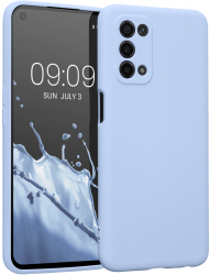 Husa Kwmobile pentru OPPO A74 5G/A54 5G Silicon Albastru 57571.58 