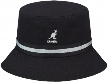 Palarie neagra Kangol Stripe Lahinch