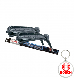 Set 2 stergatoare AR604S 600mm x 450mm pentru Chevrolet Cruze J300 05.09 - si breloc Bosch 