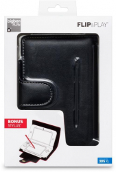 Set BigBen husa si stylus pentru Nintendo 3DS XL negru 