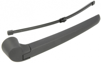 Set Brat stergator luneta capac si lamela stergator compatibil AUDI A3 HATCHBACK 8P1 01.2004 - 12.2013 negru 