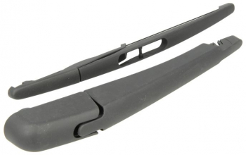 Set Brat stergator luneta capac si lamela stergator compatibil CHEVROLET AVEO Hatchback T300 MK2 01.2011 - Prezent negru 