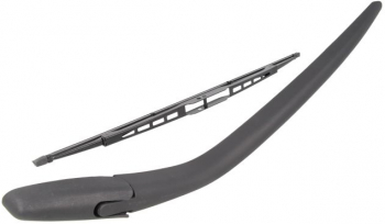 Set Brat stergator luneta capac si lamela stergator compatibil FORD KA RB 09.1996 - 11.2008 negru 