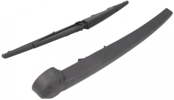 Set Brat stergator luneta capac si lamela stergator compatibil JEEP GRAND CHEROKEE III WH WK 10.2004 - Prezent negru 