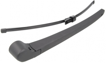 Set Brat stergator luneta capac si lamela stergator compatibil SKODA RAPID NH3 Spaceback NH1 07.2012 - 12.2019 negru 
