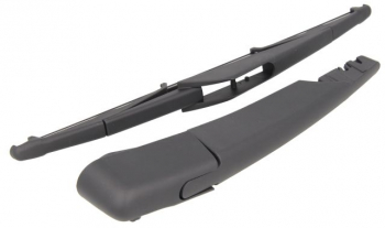 Set Brat stergator luneta cu capac si lamela stergator compatibil MINI COOPER R50 R53 06.2001 - 09.2006 negru 