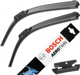 Set stergatoare Bosch AeroTwin Multi-Clip pentru parbriz 60 cm si 47.5 cm cu prindere universala 
