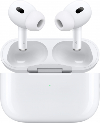Casti Apple Airpods Pro 2 True Wireless Bluetooth In-Ear Microfon Noise Cancelling Conector USB-C Alb