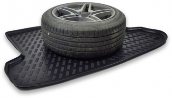 Covor pentru Portbagaj tip Tavita baza inalta Compatibil Kia Sportage V An 2021- Material Flexibil Negru 