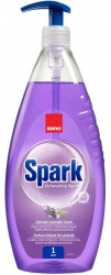 Detergent vase cu pompita Sano Spark Lavanda 1L 