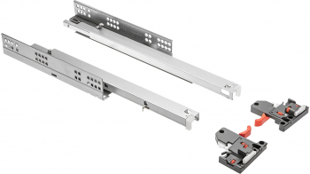 Glisiera sub sertar Modern Slide 450 mm cu extragere totala pentru placa de 18 mm soft-close ajustare 3D 30 kg 