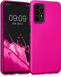 Husa Kwmobile pentru Samsung Galaxy A23 Silicon Roz 57955.65 