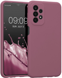 Husa Kwmobile pentru Samsung Galaxy A23 Silicon Violet 57829.167 