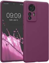 Husa Kwmobile pentru Xiaomi 12 Pro Silicon Violet 57936.187 