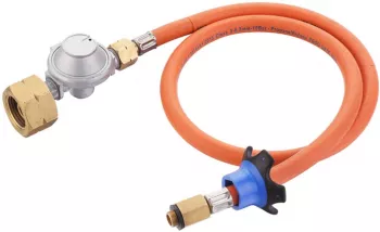 Set regulator adaptor pentru aragaz portabil cu cartus la butelie Cadac 8521 