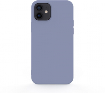 Husa Lemontti Silicon Soft Slim iPhone 12 Mini Lavender Gray 