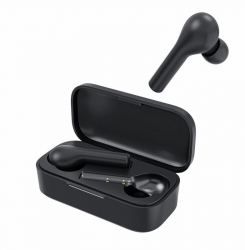 Casti Fara Fir Tws Qcy T5 Bluetooth V5.0 negru 